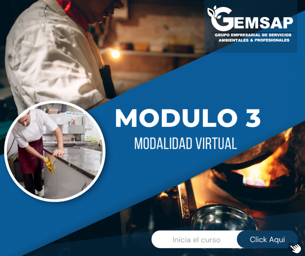 curso de manipulacion de alimentos modulo 3